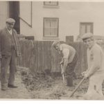 Wilfred (left) and Norman Tyas - Ian Thomas